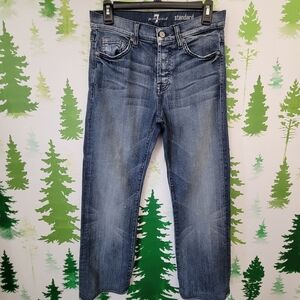 7 For All Mankind Standard Jeans.
